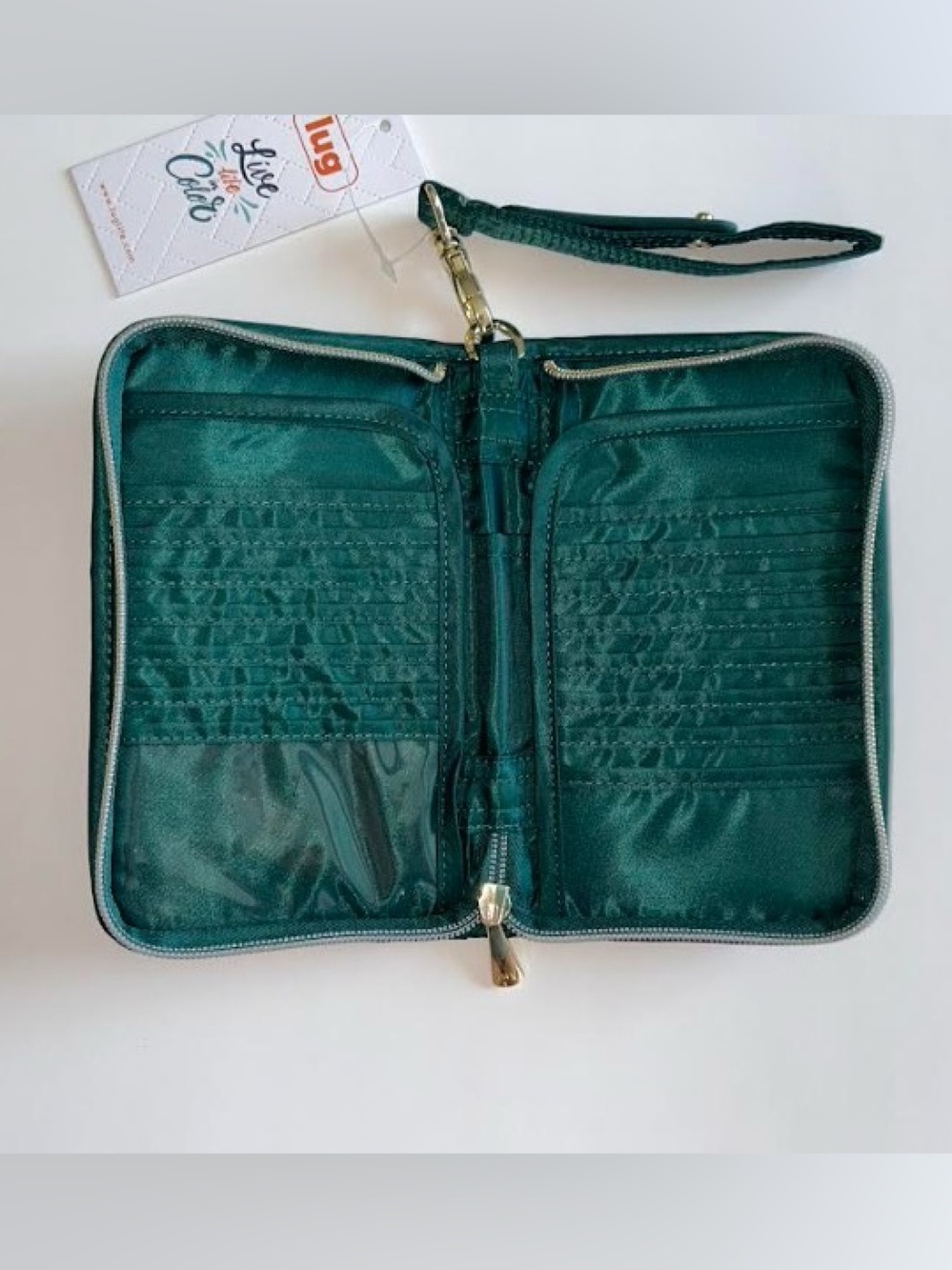 Lug Wicked x Lug Tandem Zip RFID Wallet Friends for Good - Picture 7 of 10